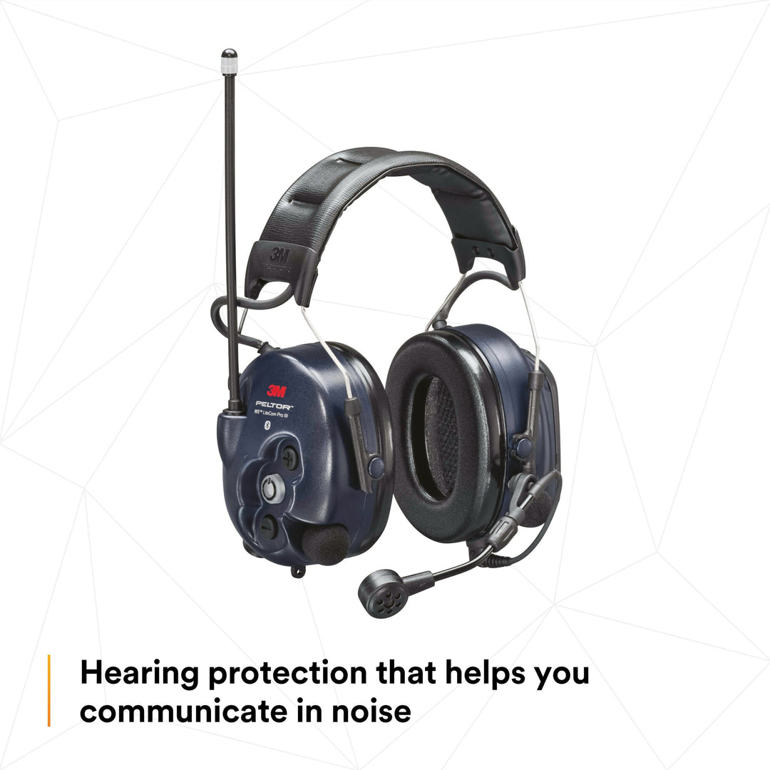 3M PELTOR WS ProTac XP Communication Headset featuring Bluetooth®technology -