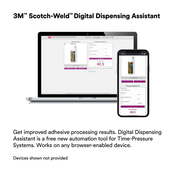 3M Scotch-Weld Epoxy Adhesive DP420NS, Black, 400 mL Duo-Pak