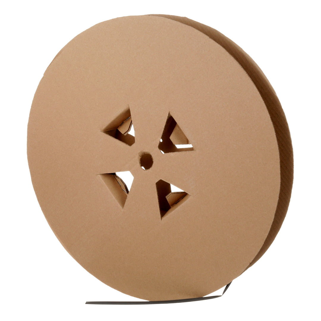 3M Heat Shrink Thin-Wall Tubing FP-301-3/8-Black-200', 200 ft Lengthper spool