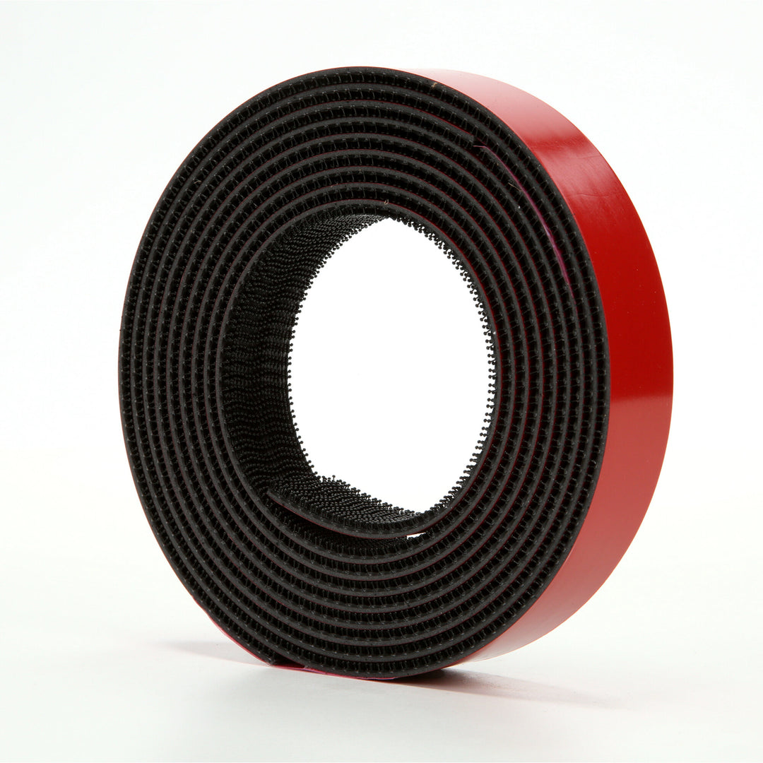 3M Dual Lock Reclosable Fastener TB3870, Black, 1 in x 10 ft, Type250/250