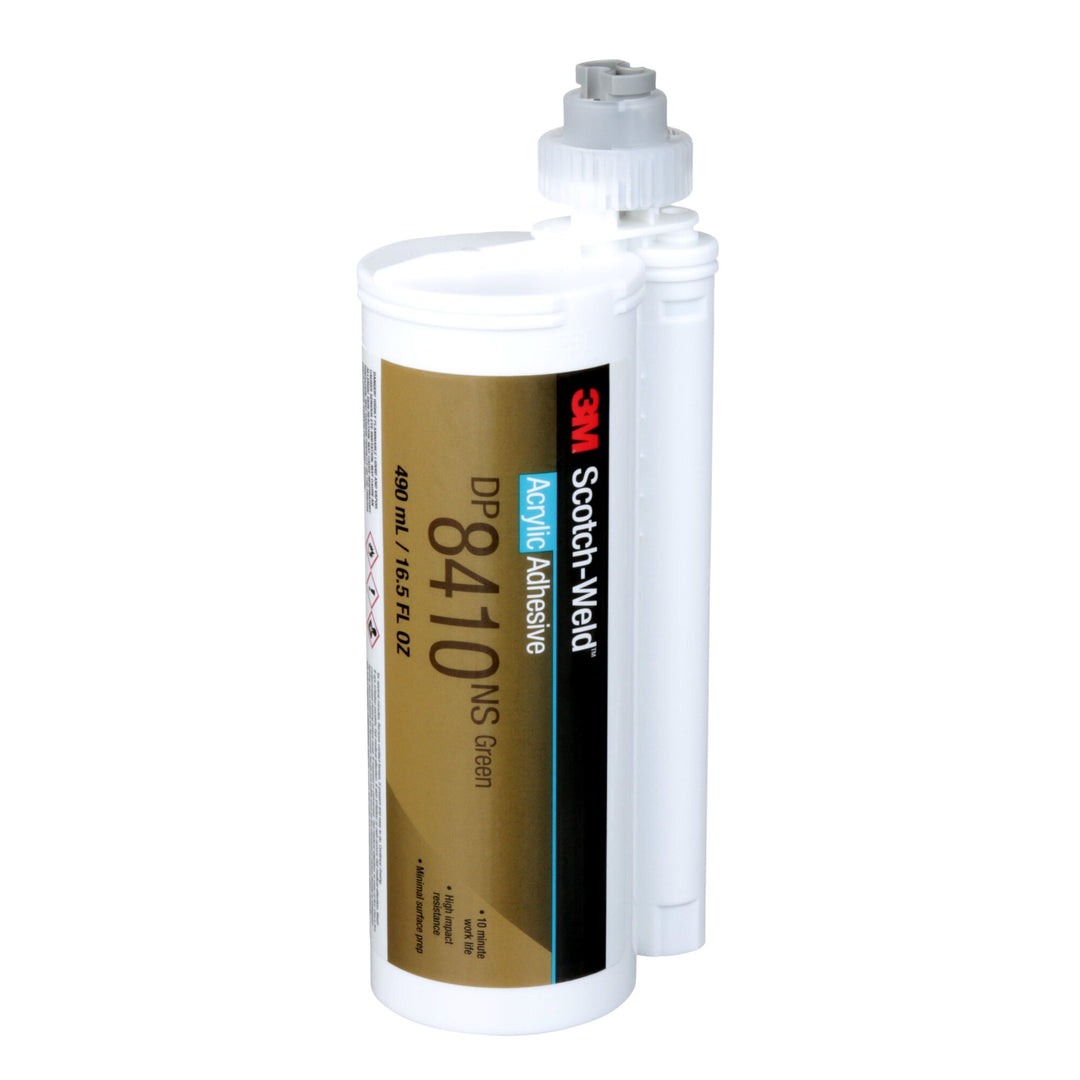 3M Scotch-Weld Acrylic Adhesive DP8410NS, Green, 490 mL Duo-Pak