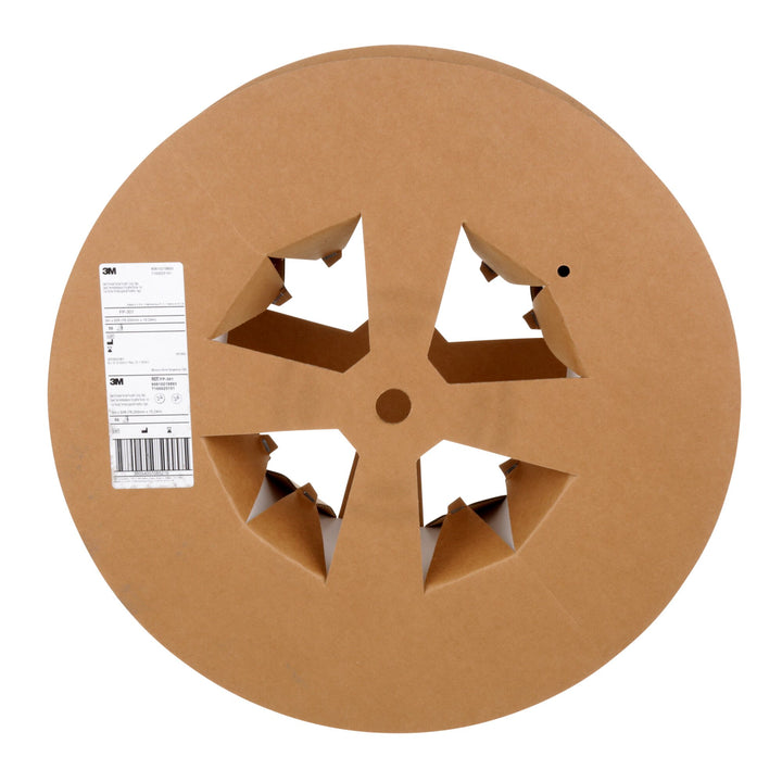 3M Heat Shrink Thin-Wall Tubing FP-301-3-Black-50', Black, 50 ft Lengthper spool