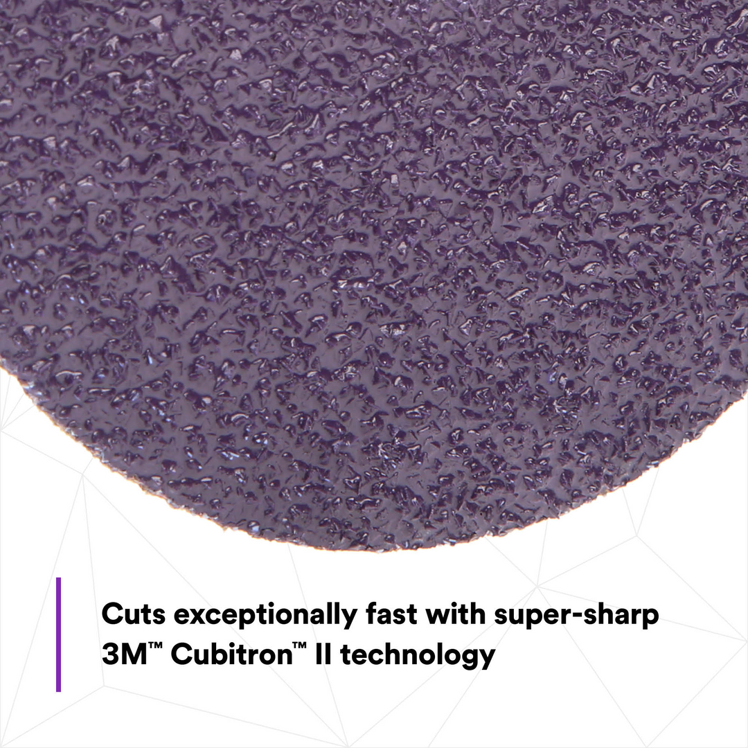3M Cubitron II Abrasive Fibre Disc, 33413, 5 in x 7/8 in (125mm x
22mm), 36+
