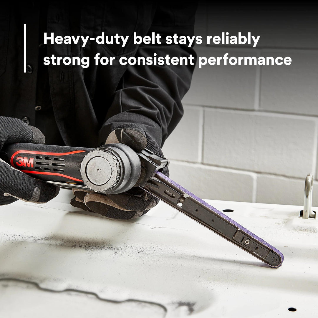 3M Cubitron II File Belt, 33446, 80+, 1/2 in x 18 in (12.7 mm x 457.2
mm)