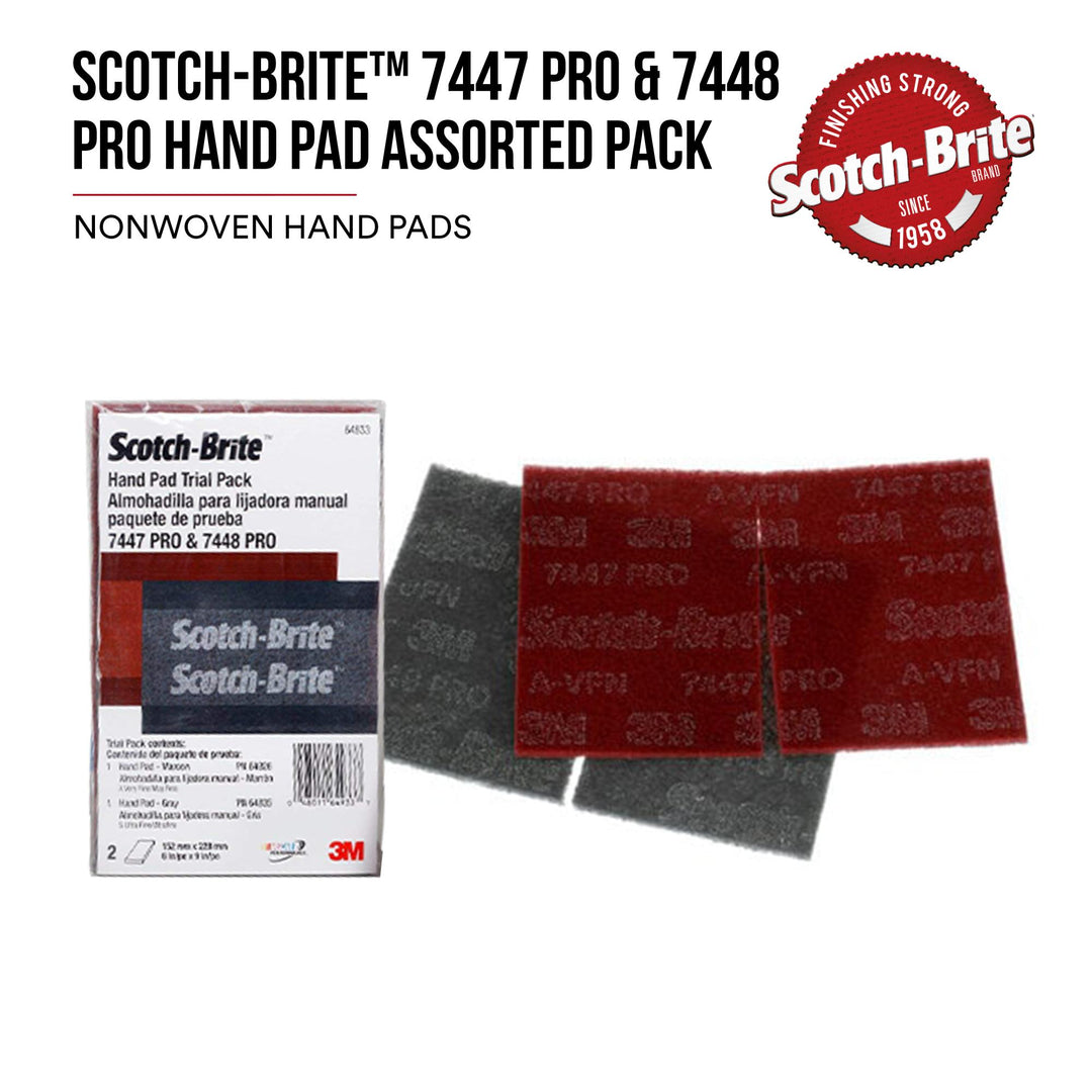Scotch-Brite Pro Hand Pad, 64933, PO-HP