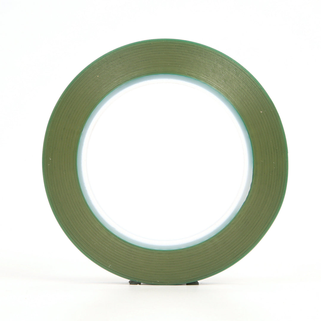3M Polyester Tape 8992, Green, 1/2 in x 72 yd, 3.2 mil, 72 rolls percase