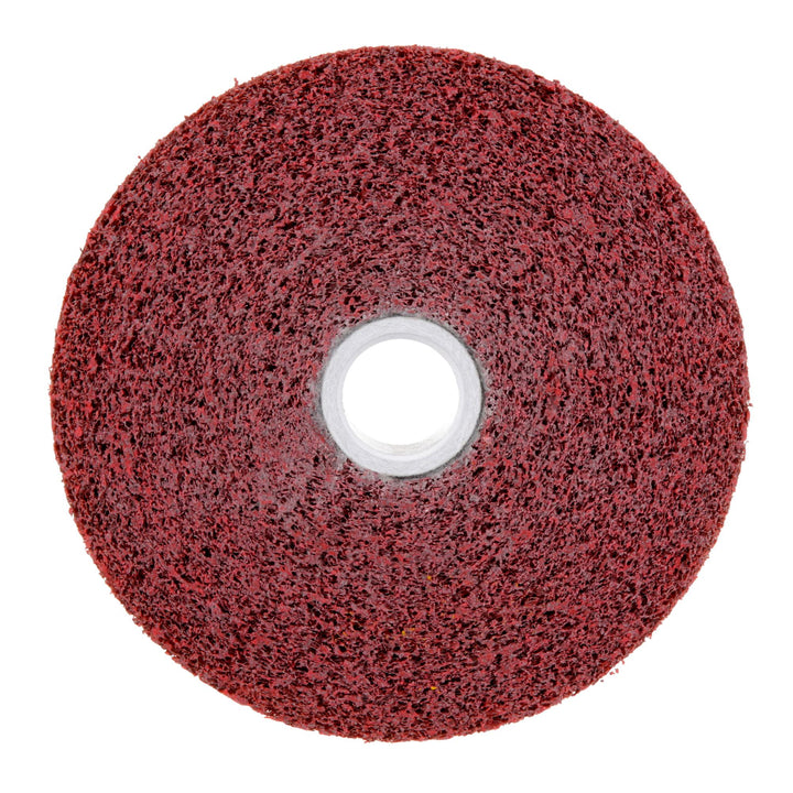 Scotch-Brite Metal Finishing Wheel, MF-WL, 5A Coarse, 6 in x 1 in x 1
in