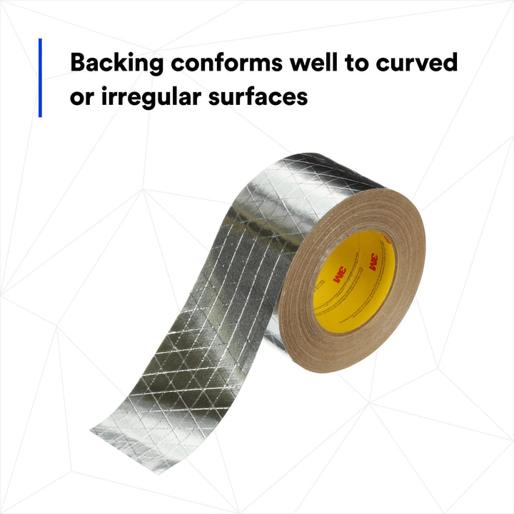 3M Venture Tape FSK Facing Tape 1525CW, Silver, 99 mm x 45.7 m