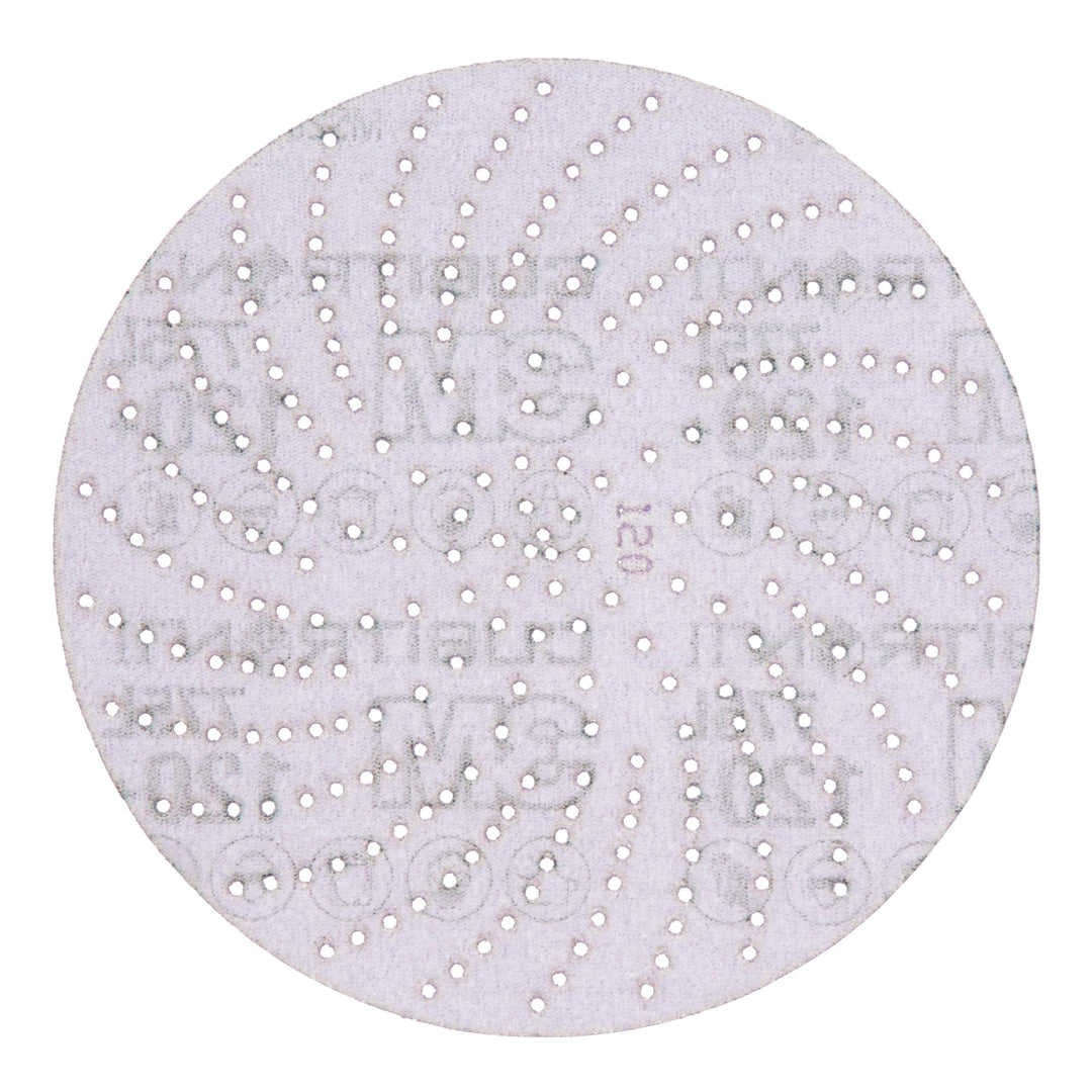 3M Xtract Cubitron II Film Disc 775L, 120+, 6 in, Die 600LG,
50/Carton