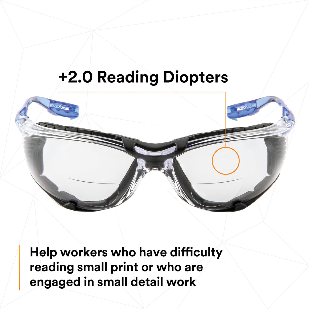 3M Virtua CCS Protective Eyewear with Foam Gasket