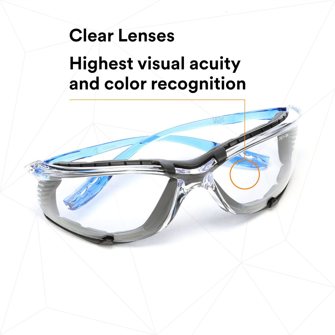 3M Virtua CCS Protective Eyewear with Foam Gasket