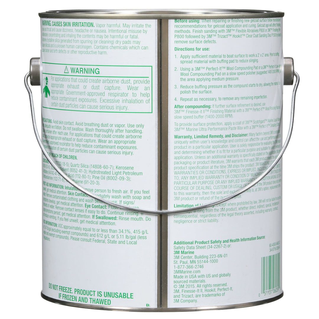 3M Finesse-it Marine Paste Compound, 06039, 1 gal