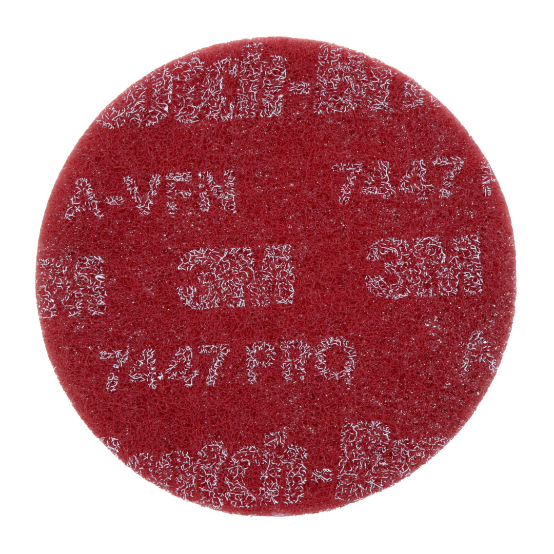 Scotch-Brite 7447 PRO Disc, PO-DC, A/O Very Fine, 5 in x NH