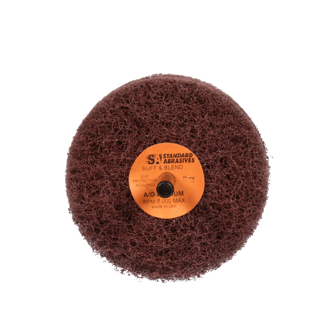 Standard Abrasives Buff and Blend GP Wheel 880416, 3 in x 3 Ply x 1/4
in A MED