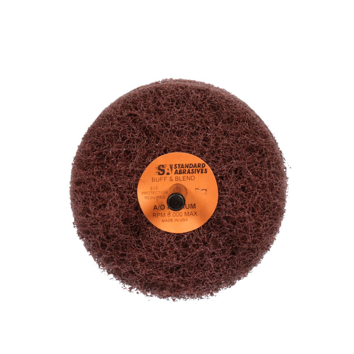 Standard Abrasives Buff and Blend GP Wheel 880416, 3 in x 3 Ply x 1/4
in A MED