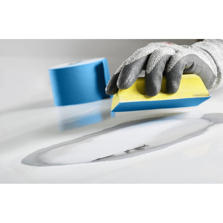 3M Stikit Blue Abrasive Sheet Roll, 36227, 500, 2-3/4 in x 45 yd