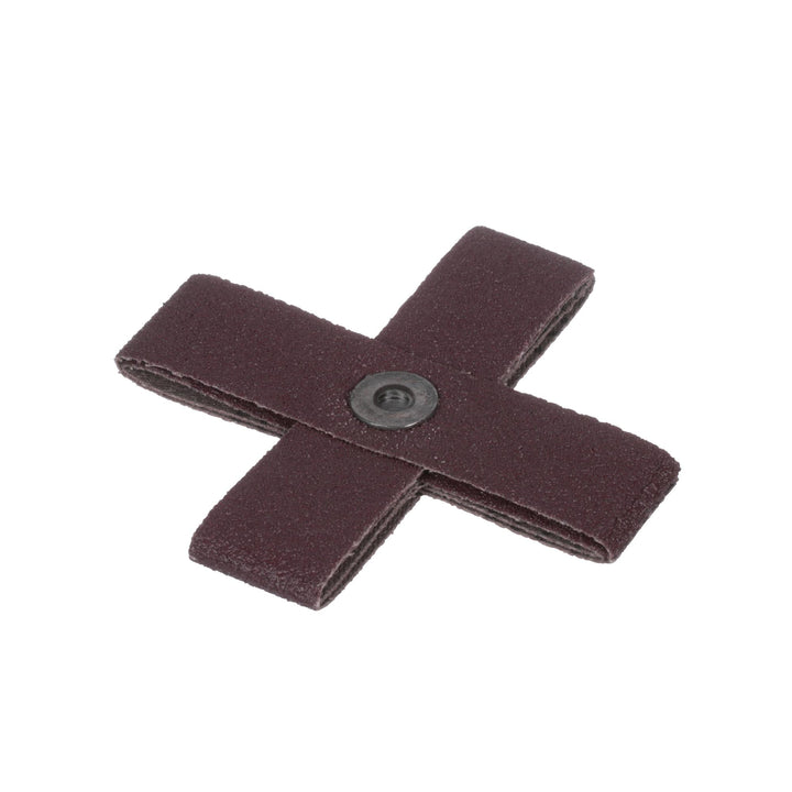 Standard Abrasives A/O Cross Pad 704000, 8 PLY, 4 in x 4 in x 1
in,1/4-20, 60