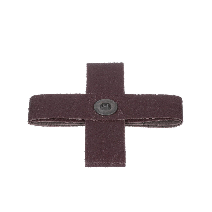 Standard Abrasives A/O Cross Pad 704000, 8 PLY, 4 in x 4 in x 1
in,1/4-20, 60
