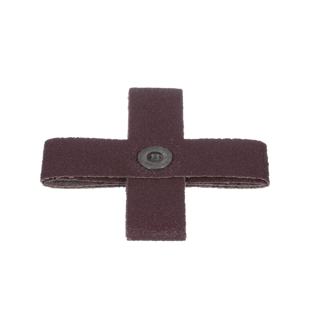 Standard Abrasives A/O Cross Pad 704000, 8 PLY, 4 in x 4 in x 1
in,1/4-20, 60
