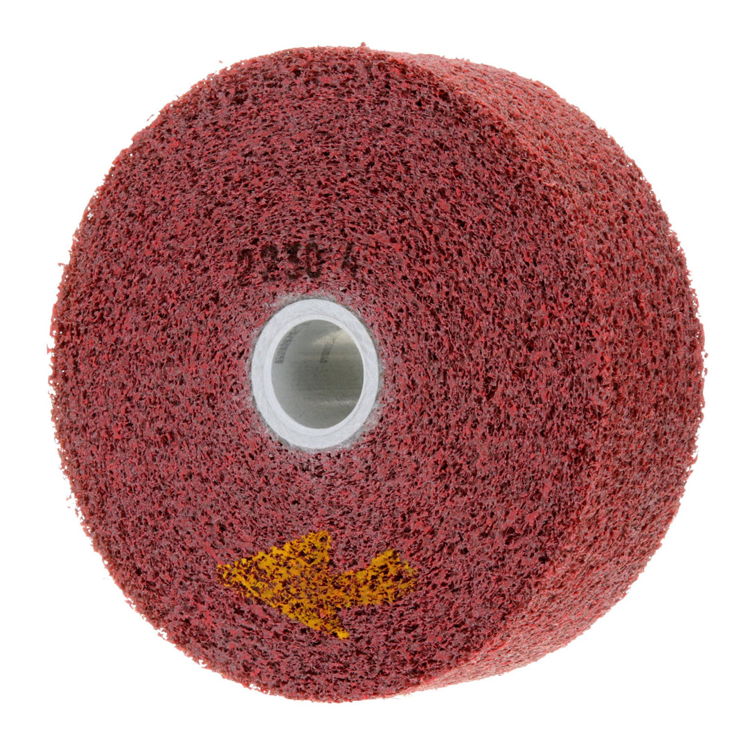 Scotch-Brite Metal Finishing Wheel, MF-WL, 5A Coarse, 6 in x 2 in x 1
in