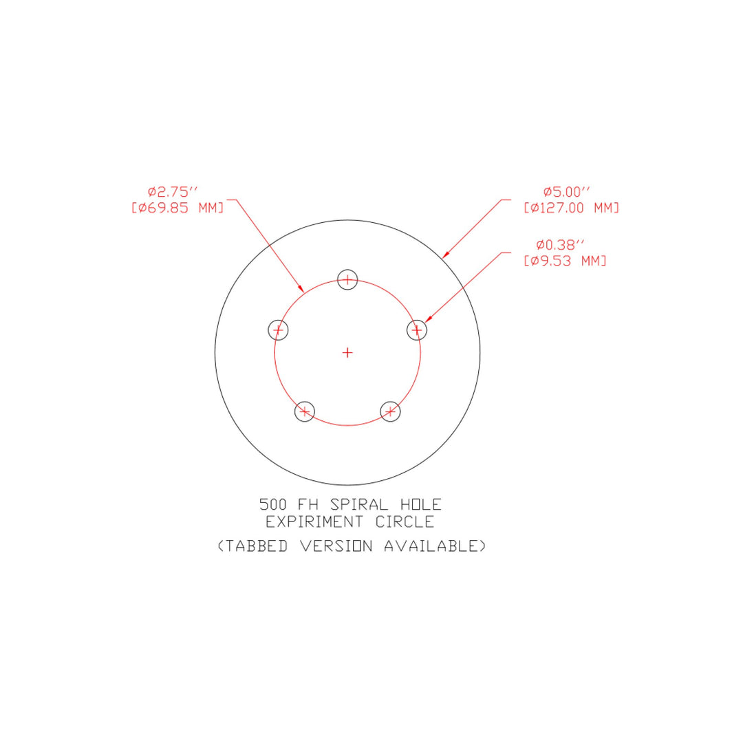 3M Cubitron II Hookit Cloth Disc 947A, 40+ X-weight, 5 in x NH, D/F5HL