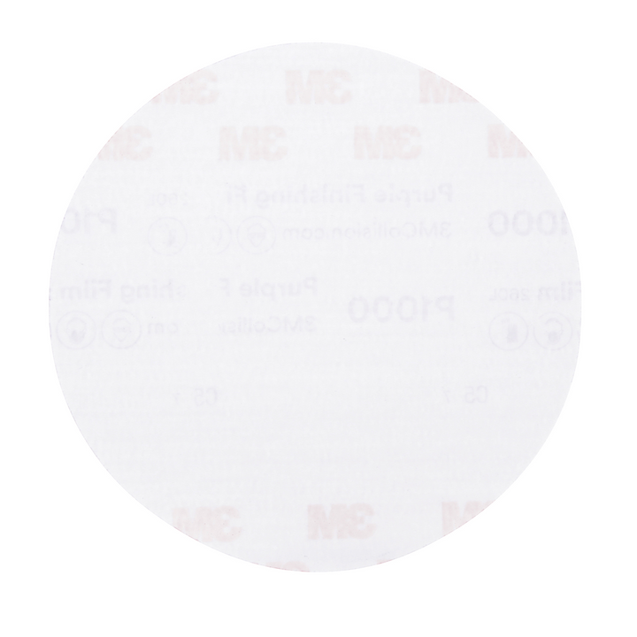 3M Hookit Purple Finishing Film Abrasive Disc 260L, 30669, 6 in,
P1000