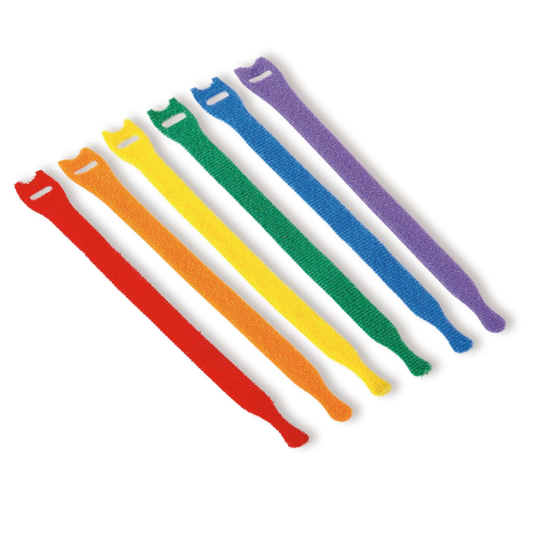 Scotch Bundling Strap RF3730, .5 in x 8 in (12,7 mm x 20.3 cm)Multi-Color