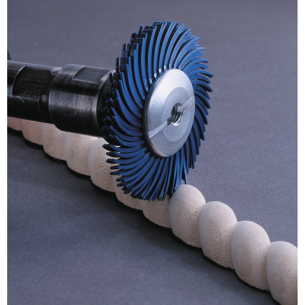 Scotch-Brite Radial Bristle Brush, 6 in x 1/2 in x 1 in 50 With
Adapter