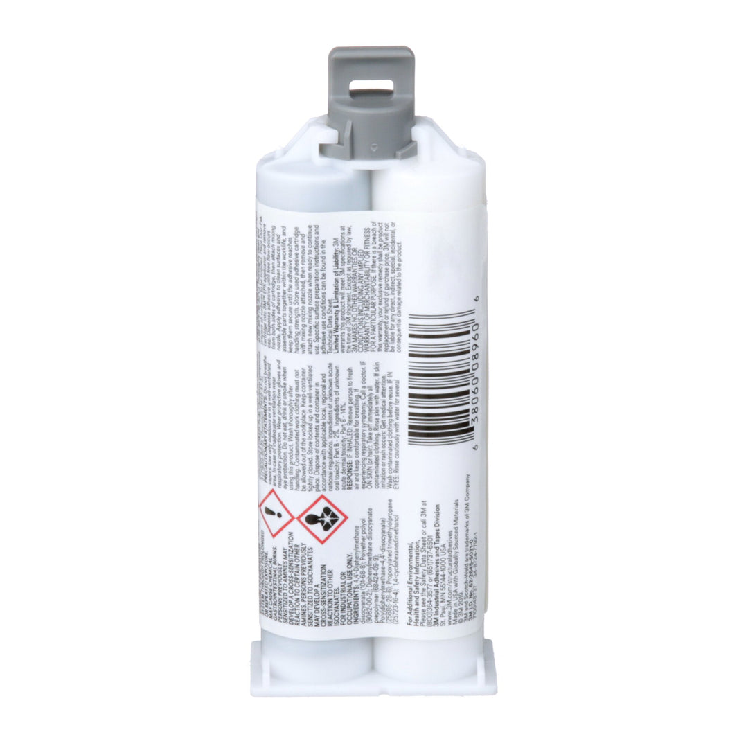 3M Scotch-Weld Urethane Adhesive DP620NS, Black, 48.5 mL Duo-Pak