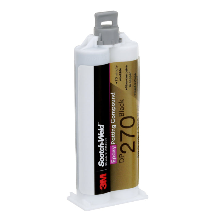 3M Scotch-Weld Epoxy Potting Compound DP270, Black, 48.5mL Duo-Pak