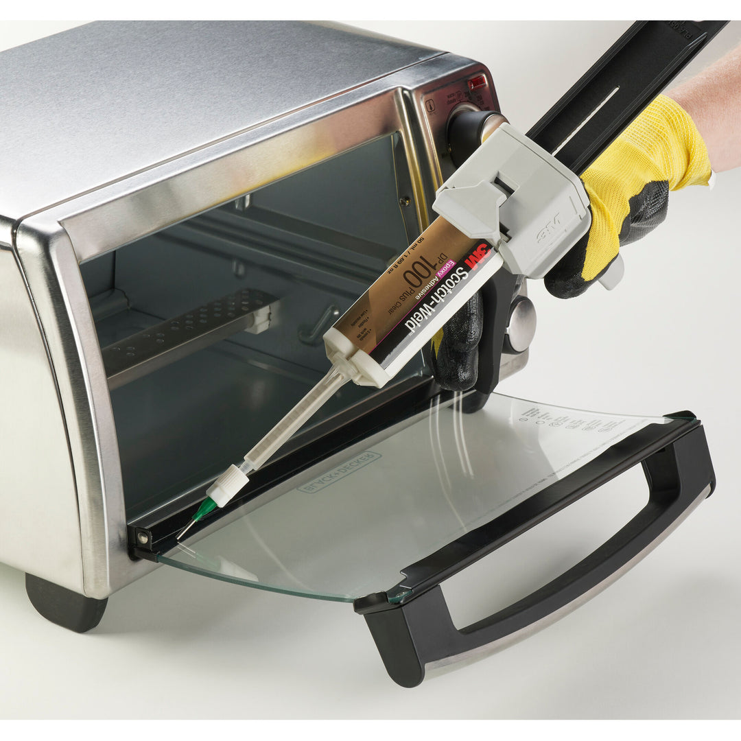 3M Scotch-Weld Epoxy Adhesive DP100 Plus, Clear, 48.5 mL Duo-Pak