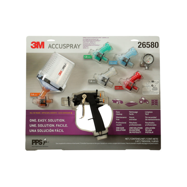 3M Accuspray ONE Spray Gun System with PPS Series 2.0 Spray Cup System 26580