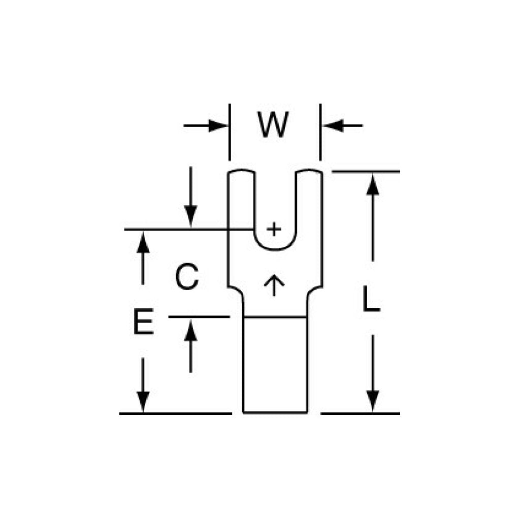 3M Scotchlok Butt Connector, High Temperature Butted Seam MU18BCHTK,22-18 AWG