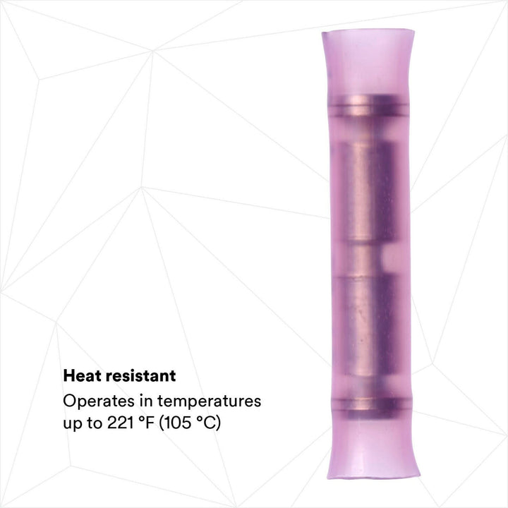 3M Scotchlok Butt Connector, Nylon Insulated w/Insulation GripMNG18BCK