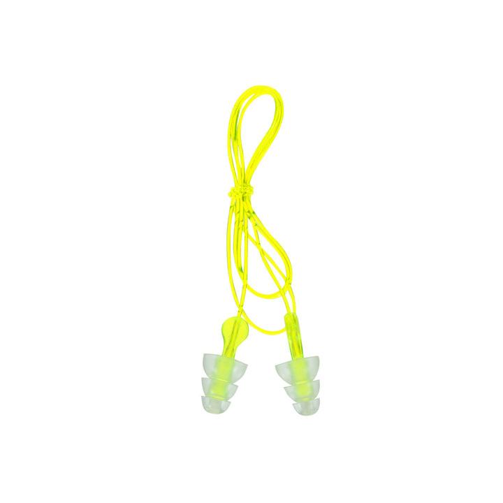 Peltor Sport Tri-Flange Corded Reusable Earplugs 97317-10DC