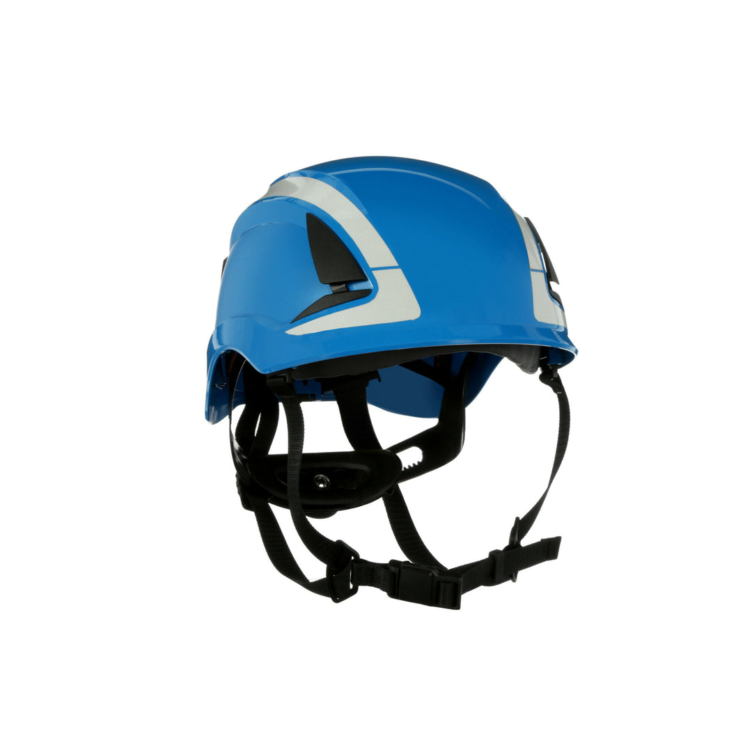 3M SecureFit Safety Helmet, X5003X-ANSI,  Blue, 1Ea/Box