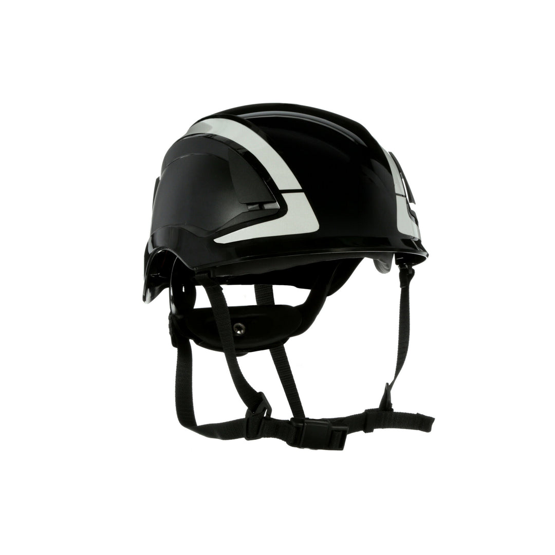 3M SecureFit Safety Helmet, X5012X-ANSI,  Black, 1Ea/Box