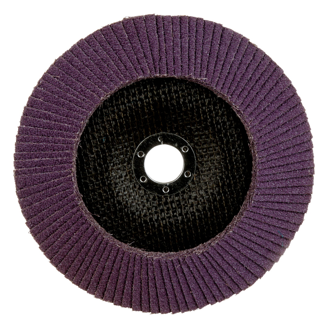 3M Flap Disc 769F, 40+, T29, 7 in x 7/8 in