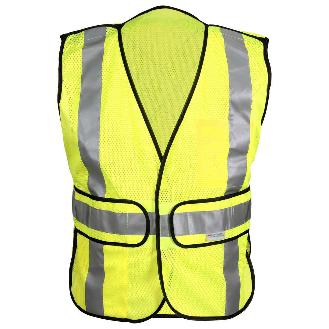 3M Reflective Construction Safety Vest with 5 Point Tear Away, Class 2