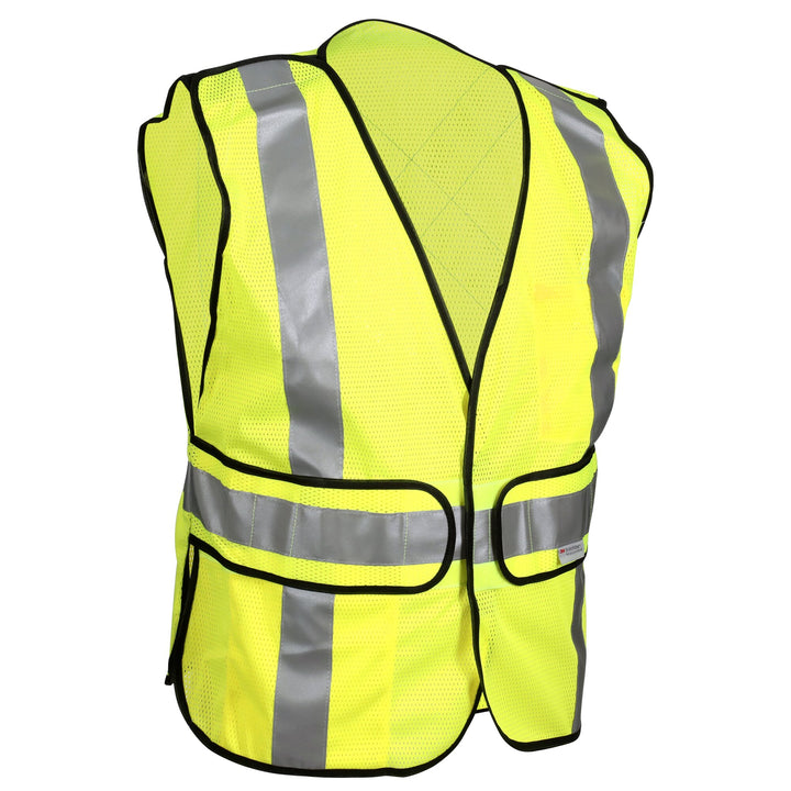 3M Reflective Construction Safety Vest with 5 Point Tear Away, Class 2