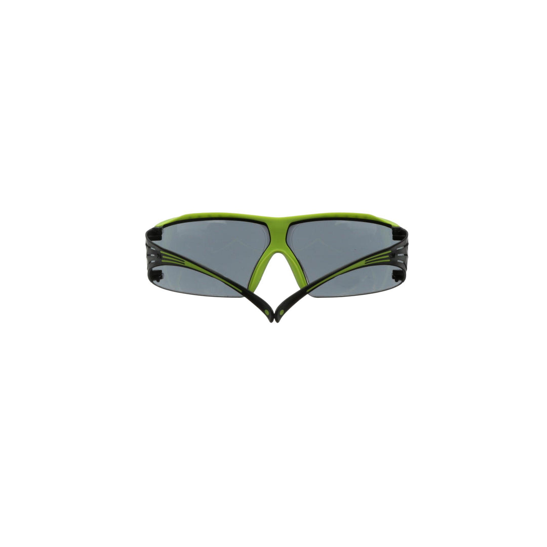 3M SecureFit 400 Series Safety Glasses SF402XAF-GRN, Green/Black