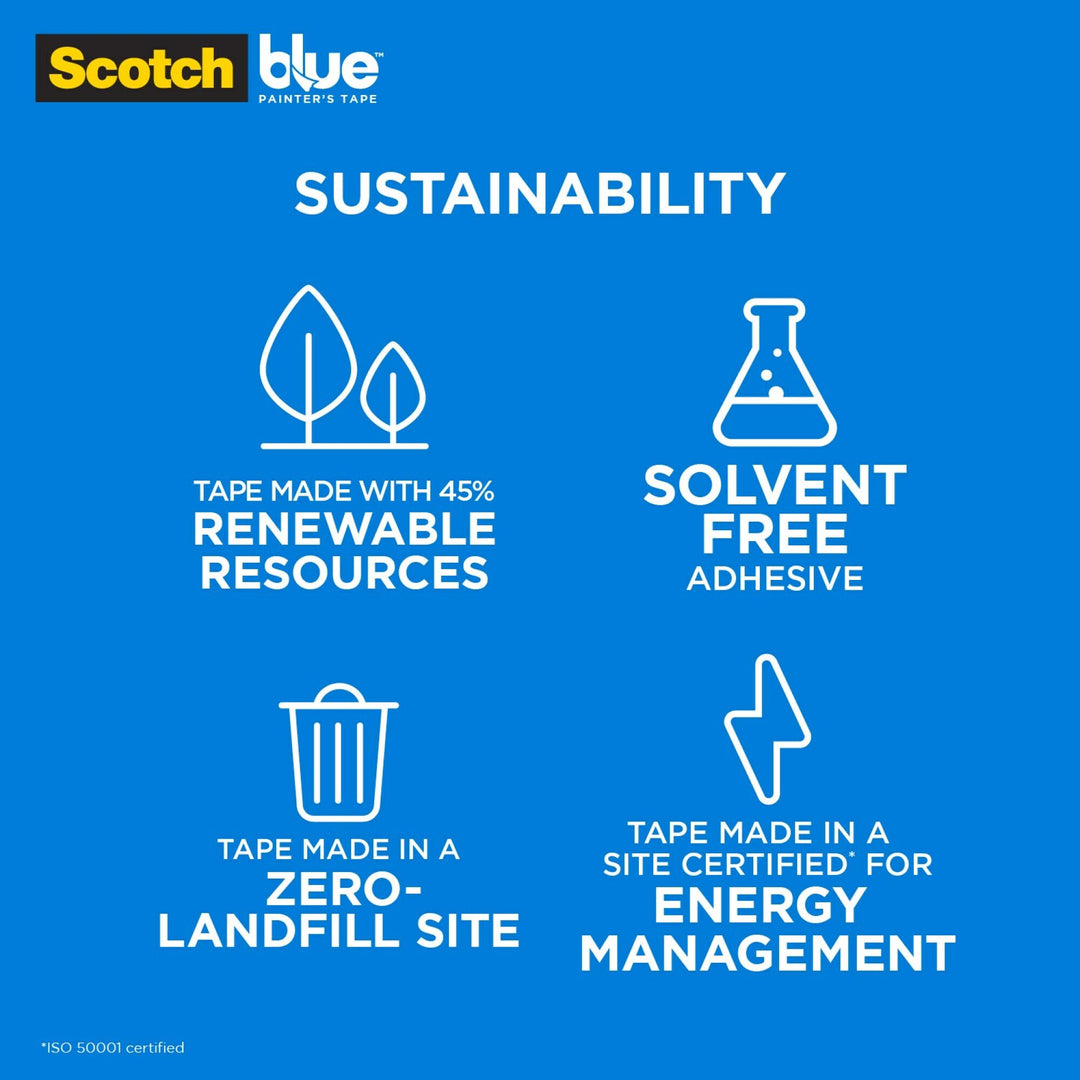 ScotchBlue Original Painter's Tape 2090-24EC, 0.94 in x 60 yd (24mm x54,8m)