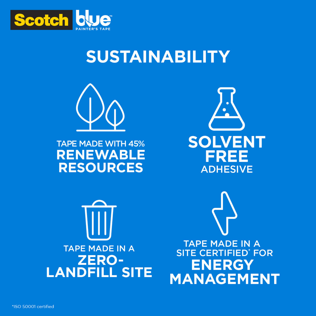 ScotchBlue Original Painter's Tape 2090-36EC, 1.41 in x 60 yd (36mm x54,8m)