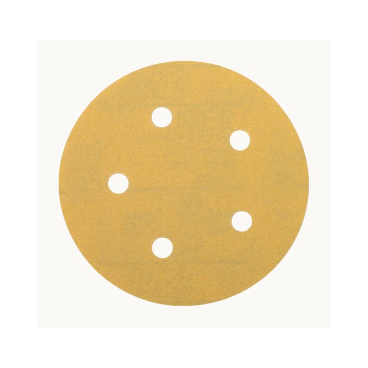 3M Hookit Paper Disc 210U, P320 A-weight, 5 in x NH, D/F 5HL, Die500FH