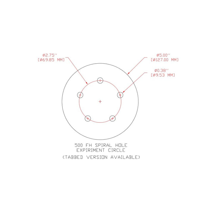 3M Hookit Paper Disc 210U, P320 A-weight, 5 in x NH, D/F 5HL, Die500FH