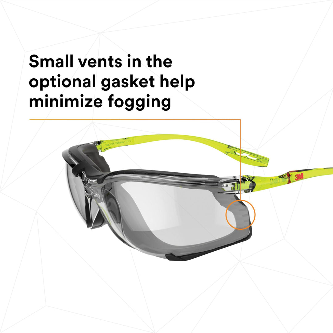 3M Solus CCS Series, SCCS07SGAF-GRN-F, Scotchgard Anti-Fog Coating