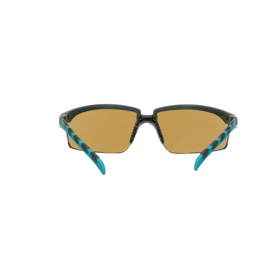 3M Solus 2000 Series, S2005SGAF-BGR, Gray/Blue-Green Temples