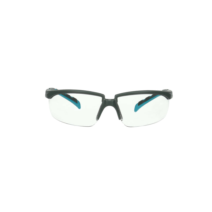 3M Solus 2000 Series, S2001SGAF-BGR, Gray/Blue-Green Temples