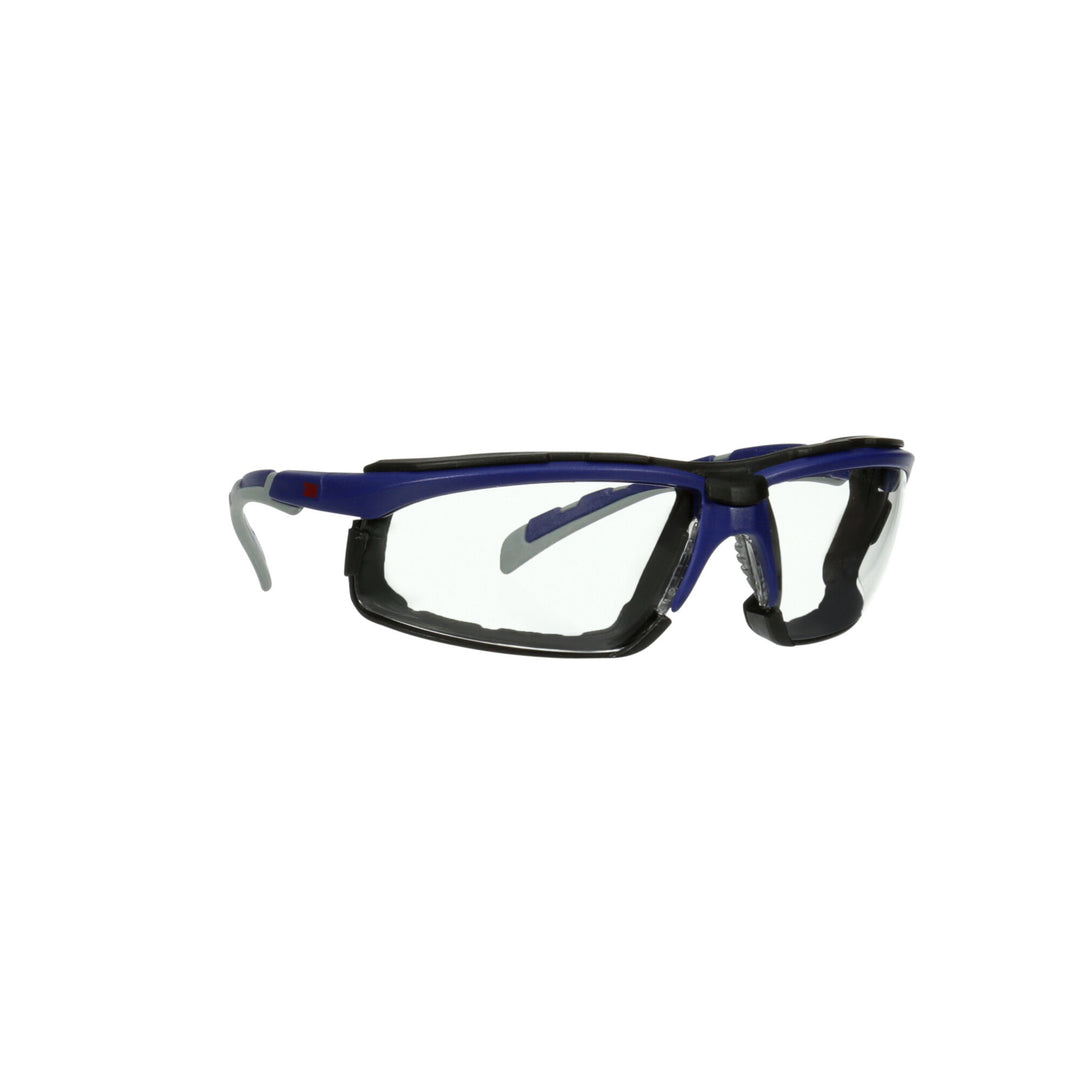 3M Solus 2000 Series, S2001SGAF-BGR-F, Gray/Blue-Green Temples