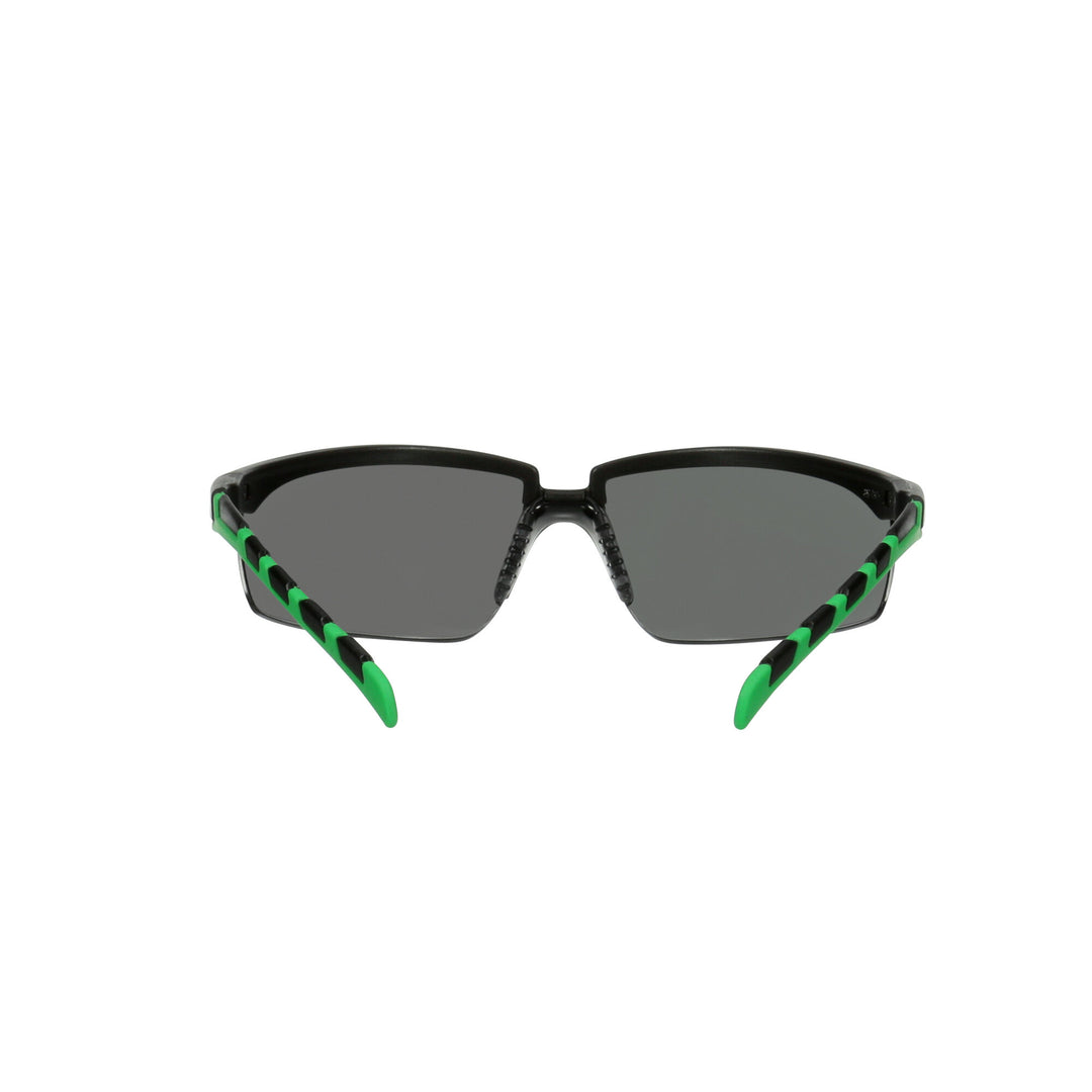 3M Solus 2000 Series, S2030AS-BLK, Black/Green Temples